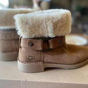 UGG Chestnut Leather Boots
